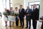 Žuvėdros" pagerbtuvės Vyriausybėje.