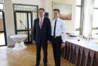 Žuvėdros" pagerbtuvės Vyriausybėje.