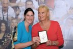 Olimpinė čempionė Vida Šulskytė- Beselienė Joniškyje.