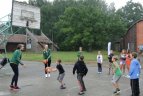 Jaunosios krepšininkės lankėsi Panevėžio r., Linkės kaime vykstančioje stovykloje „Vaikystės šilelis".