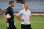 Žalgiriečių treniruotė Jerevane