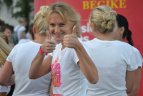 Vilniaus senamiesčio gatves užplūdo moterų bėgikių minia