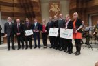 Sportininkai buvo apdovanoti Lietuvos vyriausybės