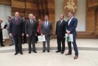 Sportininkai buvo apdovanoti Lietuvos vyriausybės