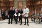 Sportininkai buvo apdovanoti Lietuvos vyriausybės