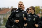 Lietuvos futbolo rinktinė pradėjo pasiruošimą paskutiniams atrankos mačams