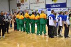 Krepšinį žaidė specialiųjų poreikių turintys vaikai ir suaugusieji