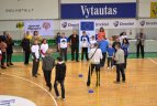 Krepšinį žaidė specialiųjų poreikių turintys vaikai ir suaugusieji