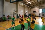 Krepšinį žaidė specialiųjų poreikių turintys vaikai ir suaugusieji