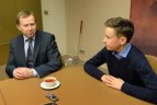 Gedimino Markevičiaus spaudos konferencija.