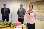 Pagerbti Europos jaunimo olimpinio festivalio medalininkai.