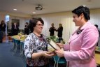 Pagerbti Europos jaunimo olimpinio festivalio medalininkai.