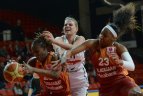 „Kibirkšties-VIČI“ - „Galatasaray odeabank“ - 39:90 (11:25, 11:21, 4:24, 13:20).