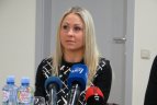 Penkiakovininkų spaudos konferencija.