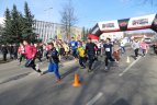 Tradicinis bėgimas Nepriklausomybės atkūrimo dienai paminėti Jonavoje.