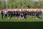 A lygos futbolininkai prisidėjo prie "bananinės" akcijos prieš rasizmą
