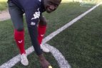 A lygos futbolininkai prisidėjo prie "bananinės" akcijos prieš rasizmą