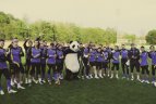 A lygos futbolininkai prisidėjo prie "bananinės" akcijos prieš rasizmą