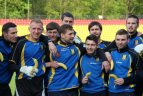 A lygos futbolininkai prisidėjo prie "bananinės" akcijos prieš rasizmą