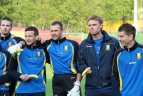 A lygos futbolininkai prisidėjo prie "bananinės" akcijos prieš rasizmą