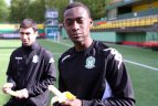 A lygos futbolininkai prisidėjo prie "bananinės" akcijos prieš rasizmą