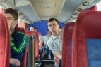 "Žalgirio" krepšininkai Varėnos "Ryto" progimnazijoje