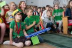 "Žalgirio" krepšininkai Varėnos "Ryto" progimnazijoje
