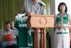 "Žalgirio" krepšininkai Varėnos "Ryto" progimnazijoje