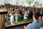 "Žalgirio" krepšininkai Varėnos "Ryto" progimnazijoje