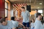 M.Pocius įsiamžino „McDonald‘s“ šlovės alėjoje