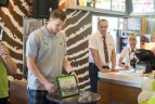M.Pocius įsiamžino „McDonald‘s“ šlovės alėjoje