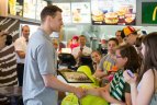M.Pocius įsiamžino „McDonald‘s“ šlovės alėjoje
