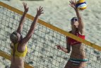 M.Povilaitytė ir I.Dumbauskaitė - A. Gorbunova ir K. Dabiža 2:1.