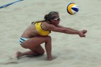 I.Dumbauskaitė ir M.Povilaitytė - J.Syrceva ir A.Šyriajeva 0:2.