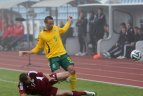 Latvija - Lietuva 1:0.