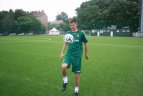 L. Spalvis tapo teisėju ir surengė treniruotę jauniesiems futbolininkams