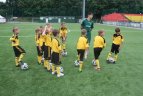 L. Spalvis tapo teisėju ir surengė treniruotę jauniesiems futbolininkams