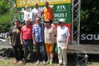 Premjeras A. Butkevičius apsilankė bėgikų šventėje