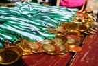 Aplink Žaliuosius ežerus bėgo apie 300 dalyvių