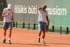 S.Malakauskas, K.Žemaitėlis - M.Bugailiškis,  A.Tverijonas  -4:6, 7:6, 10:6