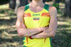 Fotosesijoje su nauja apranga įsiamžino penki sportininkai
