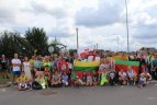 „Tautų vienybės bėgimas“ Šalčininkuose.