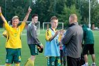 Pajūryje vyksta tarptautinis jaunių futbolo turnyras "Amber cup"