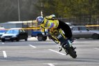 Motoakrobatas A. Gibieža surengs pasirodymą Vilniuje