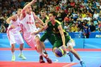 2014 08 26. Nandzingo jaunimo olimpinės žaidynės. Krepšinio pusfinalis. Lietuva - Rusija 13:10.
