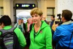 Sutikti jaunieji Lietuvos olimpiečiai.