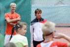 VTA treniruotėje apsilankė Ričardas Berankis ir L. Mugevičius