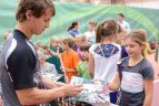 VTA treniruotėje apsilankė Ričardas Berankis ir L. Mugevičius