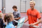 VTA treniruotėje apsilankė Ričardas Berankis ir L. Mugevičius