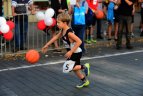 Vilniaus maratone rungtyniavo jaunieji Vilniaus krepšininkai.